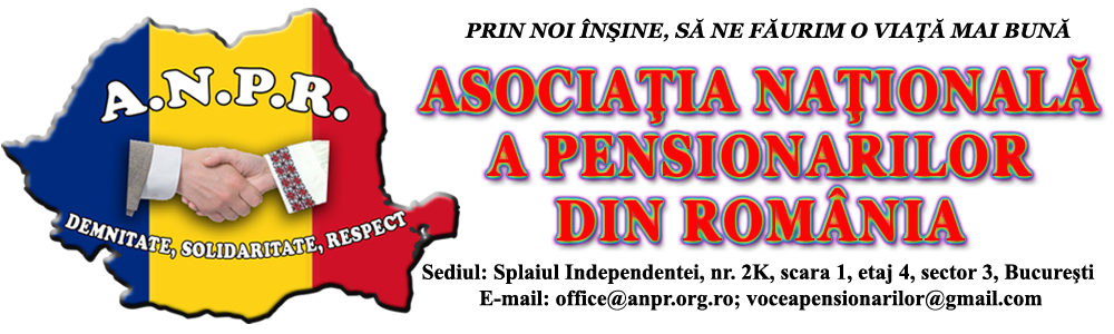 Asociatia Nationala a Pensionarilor din Romania ANPR